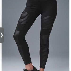 ALO 7/8 High Rise Moto Leggings